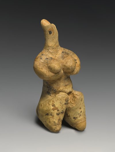 Figurilla femenina, finales del quinto milenio de Prehistoric